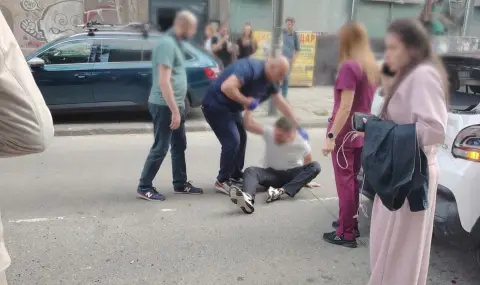 Задържаха мъжа, причинил верижна катастрофа в София