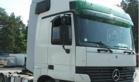 Камион разсипа камъни по АМ "Марица" - 1