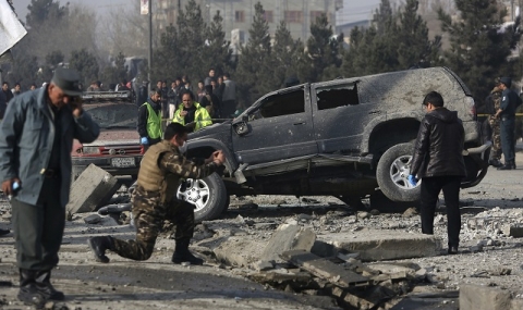 Бомбен атентат в центъра на Кабул - 1