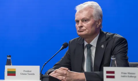 Науседа: Сваленият в Литва дрон „Гербера“ най-вероятно е бил насочен към Украйна - 1