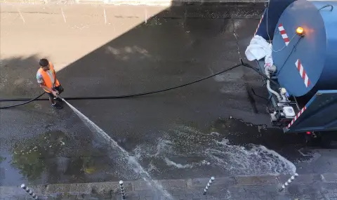 Столичният кмет разпореди ударно миене на булеварди и улици в София - 1
