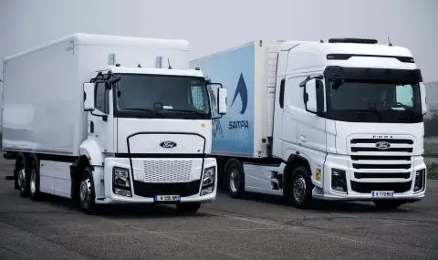 Ford представи първия си електрически камион - 1