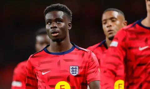 Букайо Сака: Искам да пренесе в националния отбор това, което прави в Арсенал - 1