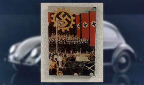 VW прекъсна отношенията си с дилър заради нацистки плакат - 1
