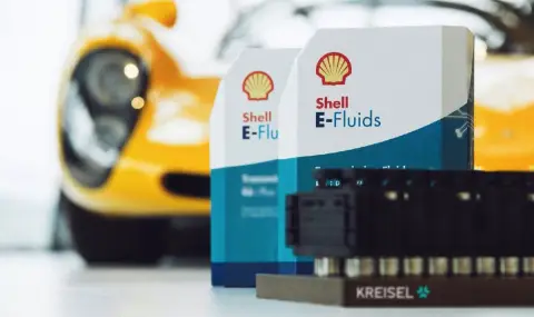 Shell разработи специална охладителна течност, която осигурява по-бързо зареждане на електромобили - 1