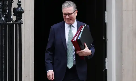 Британският премиер Киър Стармър представя план за многонационална отбранителна инициатива - 1