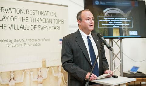 Посолството на САЩ ще реставрира гробницата в Свещари - 1
