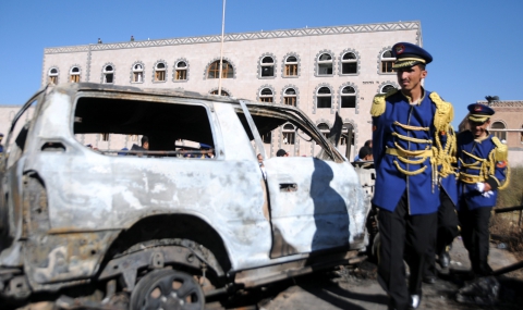 Атака на безпилотен самолет уби 17 души в Йемен - 1