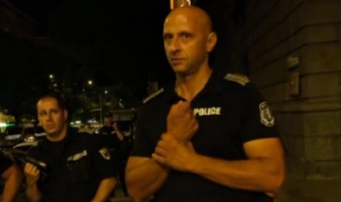 Андон Андонов – единият от полицаите, участвали в насилието над протестиращи - 1