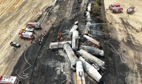 Екологична бомба след влаковата катастрофа край Пясъчево
