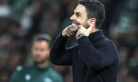 Треньорът на Арсенал за победата над Спортинг: Това е само първото полувреме - 1