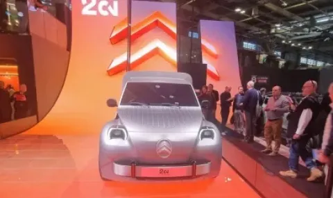 Citroen 2CV returns as a cheap electric car - 1