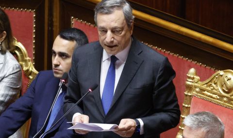 Драги произнесе реч пред италианския парламента - 1