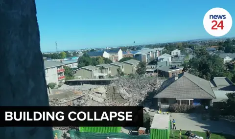Поне двама загинаха при срутване на новострояща се сграда в Южна Африка ВИДЕО - 1
