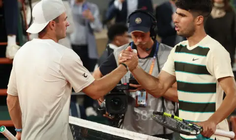 Карлос Алкарас отвя американеца Томи Пол в Париж - 1