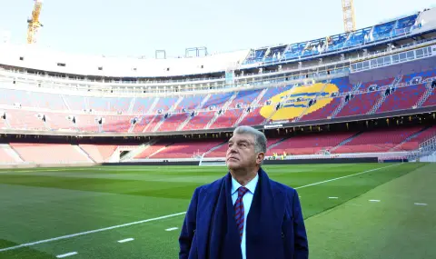 Лапорта с широко отворени обятия за завръщането на Меси в Барселона - 1