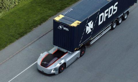 Автономният влекач на Volvo Trucks в действие - 1
