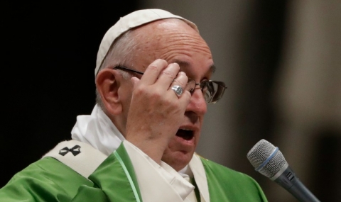 Папата отслужи литургия пред 1000 затворници - 1