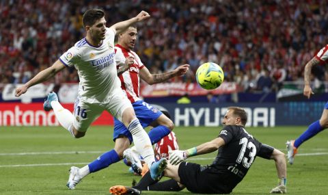 Атлетико удари Реал Мадрид в дербито между бившия и новия шампион на Ла Лига - 1