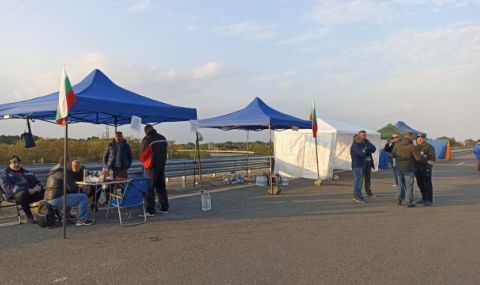 Падна и блокадата на АМ "Тракия" - 1