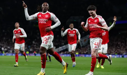 Арсенал измъкна ценна победа срещу Брайтън и увеличи аванса си на върха - 1
