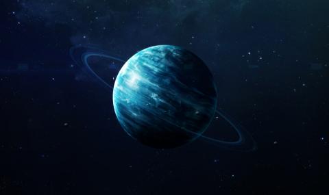 Уран е наклонена заради страшен катаклизъм - 1