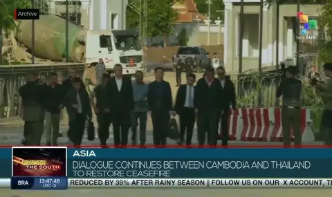 Тайланд и Камбоджа подписаха споразумение за прекратяване на огъня ВИДЕО