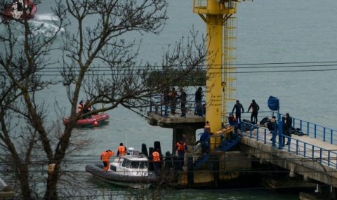 Първи снимки от трагедията в Черно море - 1