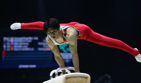 Олимпийският шампион Хашимото спечели многобоя на световното по спортна гимнастика - 1