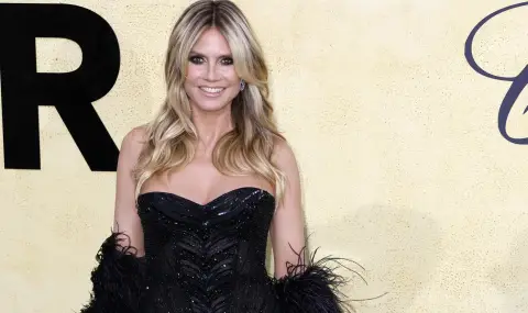  52-годишната Хайди Клум позира чисто гола и без грим (СНИМКИ) - 1