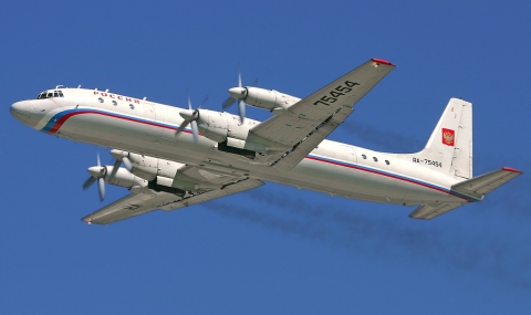 Самолет Ил-18 се е разбил в Русия - 1