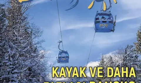 Луксозно илюстрирано приложение на турския вестник Миллиет: Банско ски и повече