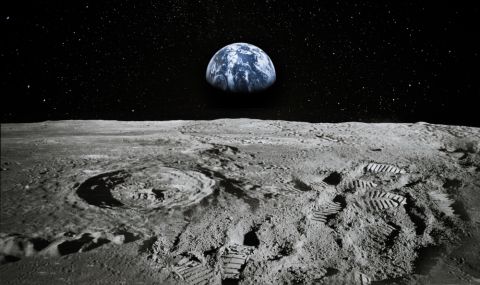 НАСА засне гигантски кратер на Луната, по-голям от Гранд каньон (СНИМКА) - 1