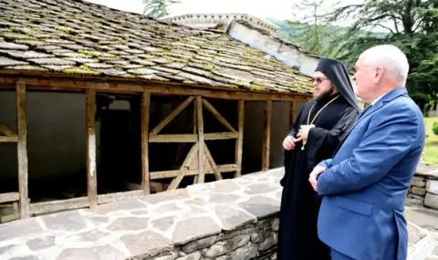 Димитър Главчев посети Троянския манастир ВИДЕО - 1