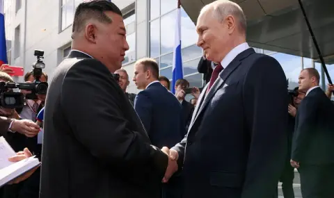 In North Korea, Putin trades a horse for a chicken  - 1