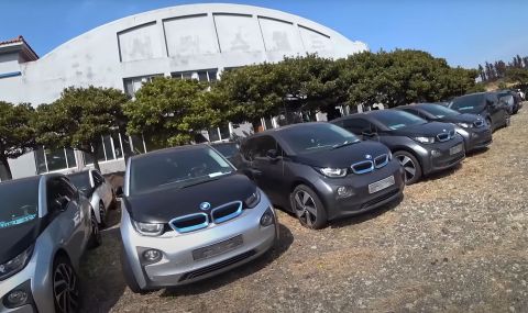 Стотици електрически BMW-та стоят изоставени на корейски остров (ВИДЕО) - 1