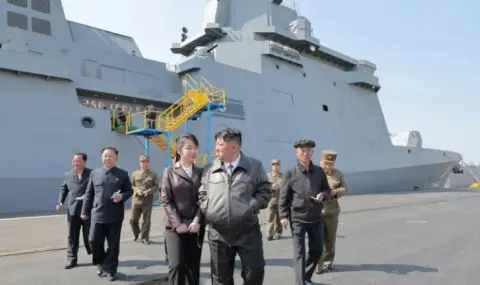 Пхенян назначи шестима нови военни командири след инцидента с новия боен кораб - 1