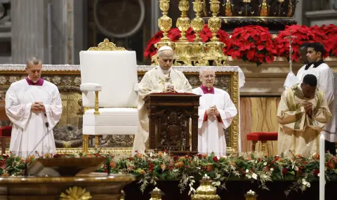 Папа Лъв XIV призова за внимание към страданията в Газа в първата си коледна проповед - 1