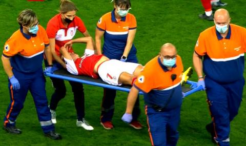 Ужасяващ инцидент беляза женски футболен мач във Франция (ВИДЕО) - 1