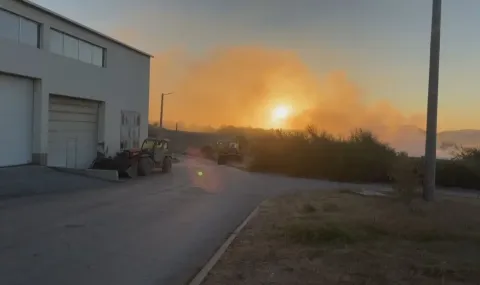 Овладяха пожара в депото край Габрово, запръстяват - 1