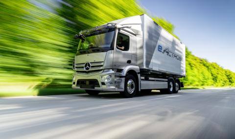 Mercedes-Benz започва серийно производство на товарни автомобили с електрическо задвижване - 1
