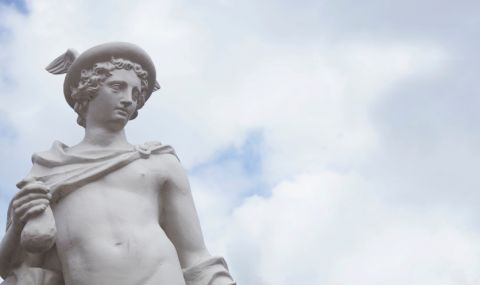 Древна статуя на Хермес намерена при ремонт в Атина (СНИМКА) - 1
