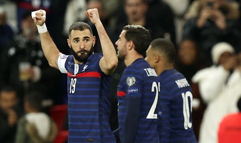 Франция размаза Казахстан с 8:0 в световна квалификация - 1