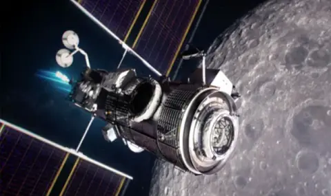 Гигантска слънчева система за лунната станция Gateway се разгъна в пълната си прелест (ВИДЕО) - 1