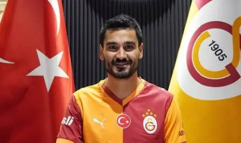 Илкай Гюндоган официално облече екипа на Галатасарай - 1
