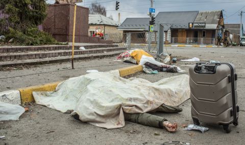Русия уби майка и двете й деца в Ирпен - 1