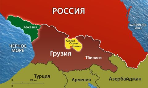 Руски войски убиха грузинец и арестуваха друг на фронтовата линия в Южна Осетия - 1