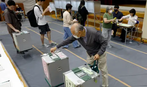 Japan's parliamentary elections are being held with similar turnout to 2021.  - 1