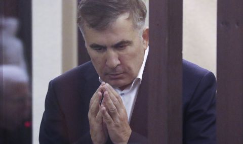 Саакашвили се появи в съда видимо доста отслабнал и с изпито лице - 1