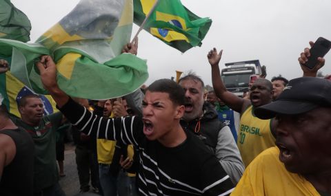 Бразилски шофьори на камиони блокираха десетки пътища в страната - 1